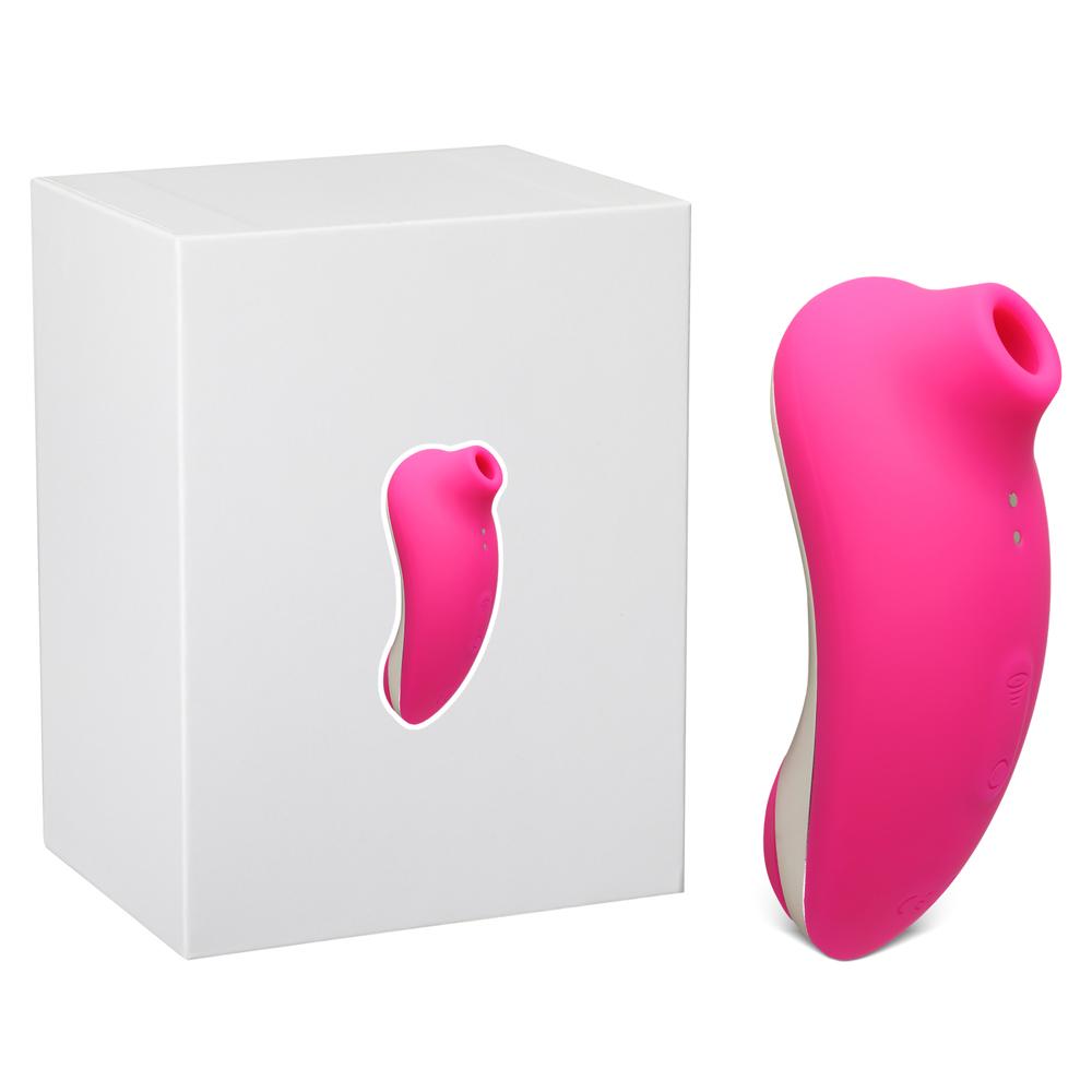 8-Speed Magenta Sucking Massager