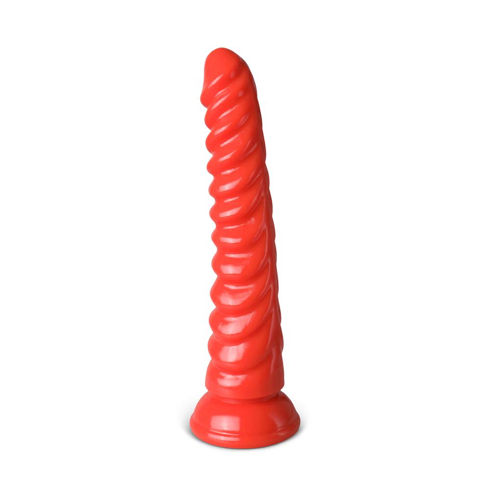 8.27'' Red Waterproof Dildo