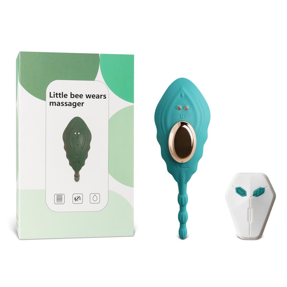 9-Speed APP And Remote Control Green Color Vibrator