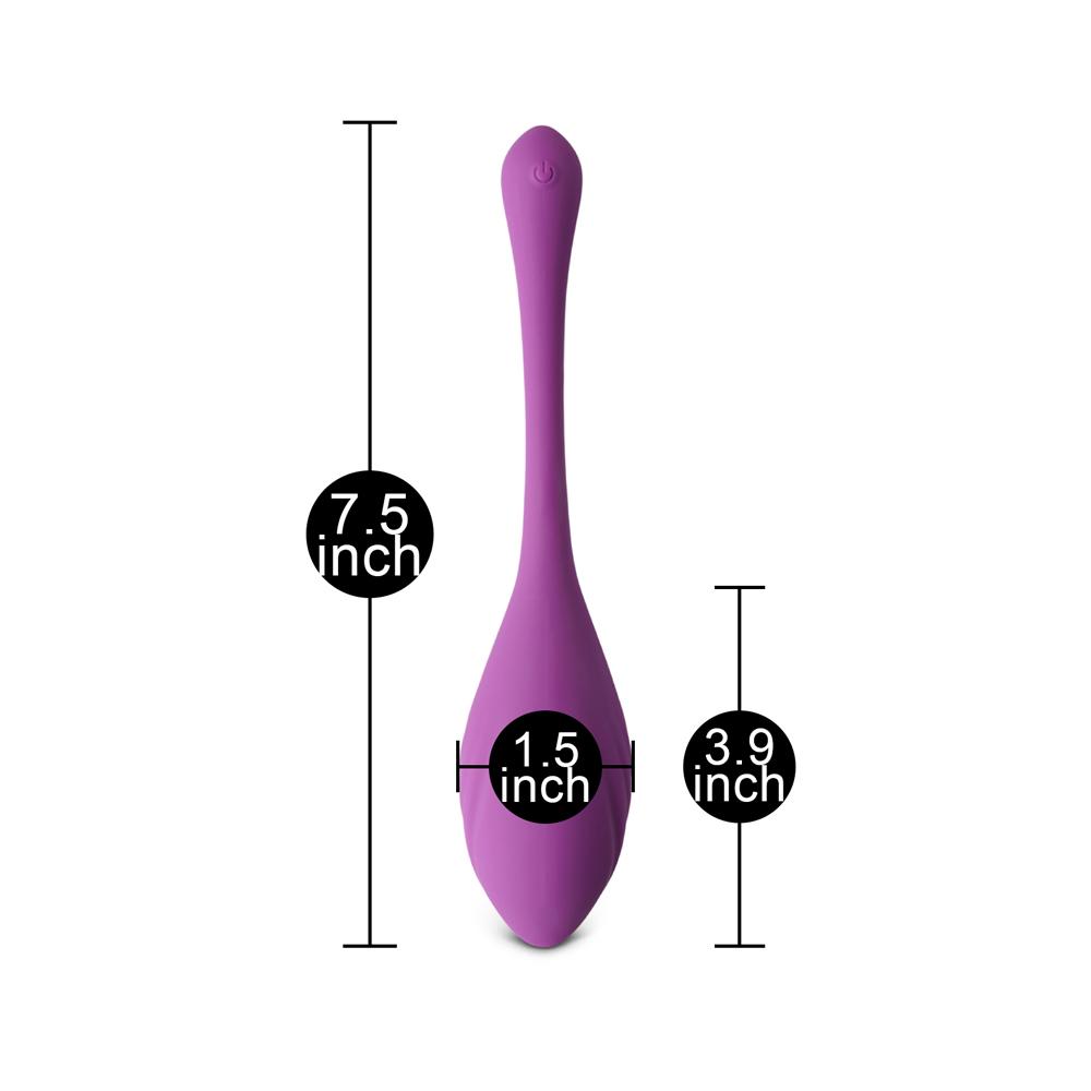 9-Speed APP and Remote Control Purple Color Vibrator