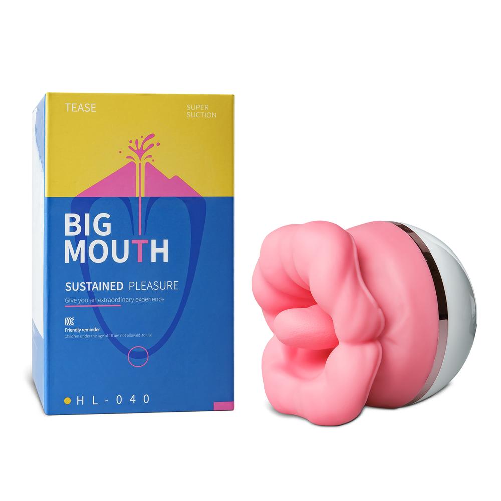 Big Mouth Stimulator with Licking Tongue