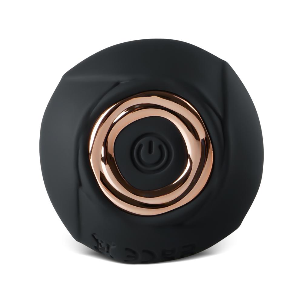 Black 10-Speed Rechargeable Waterproof Vibrating Butt Plug with Remote Control