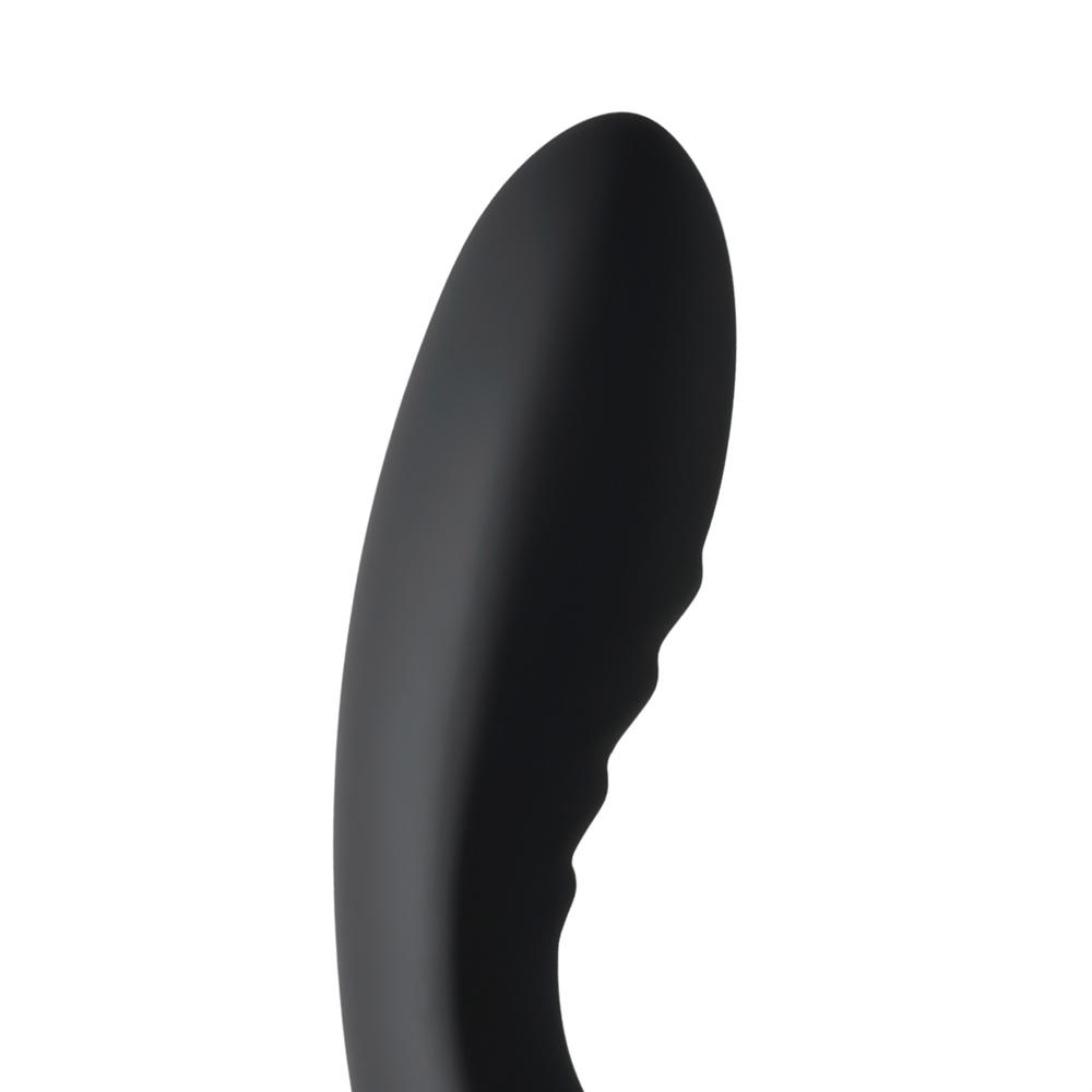 Black 9-Speed USB Magnetic Rechargeable Waterproof Prostate Massager with Remote Control