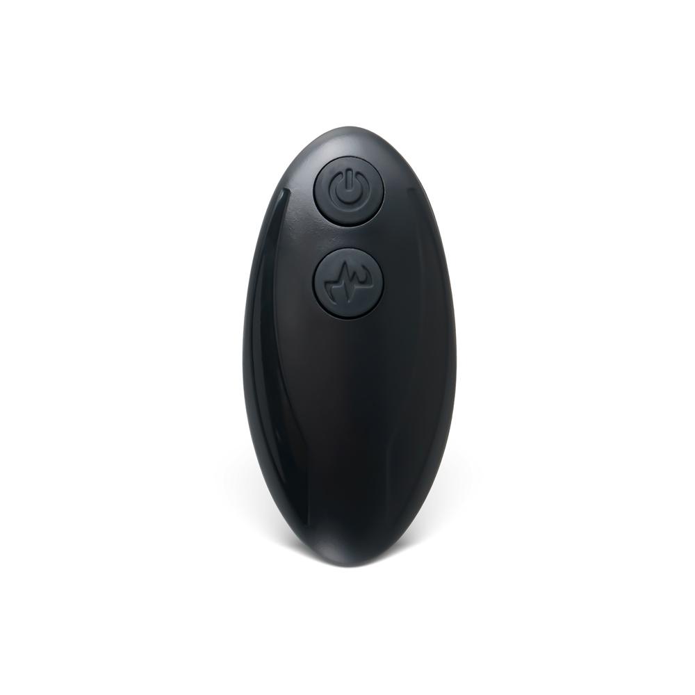 Black 9-Speed USB Magnetic Rechargeable Waterproof Vibrating Butt Plug with Remote Control