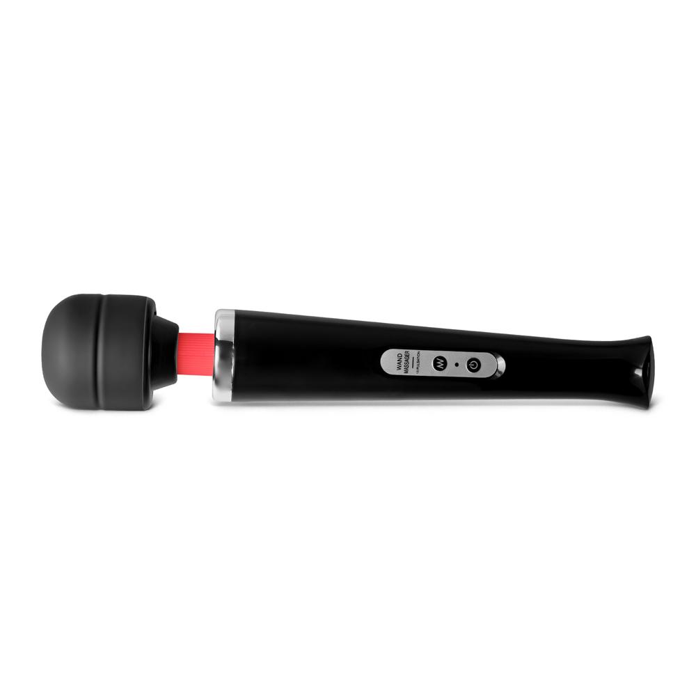 Black Color 10-Speed USB Rechargeable Magic Wand Massager