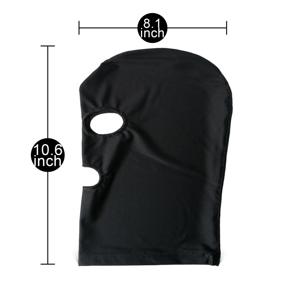 Black Color 3-Hole Hood