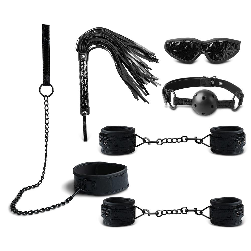 Black Color Embossed 6 PCS SM Kit