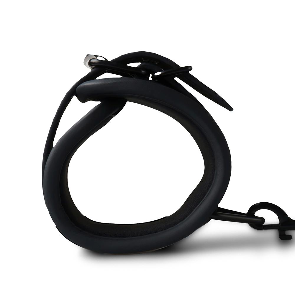 Black Color Embossed Handcuffs