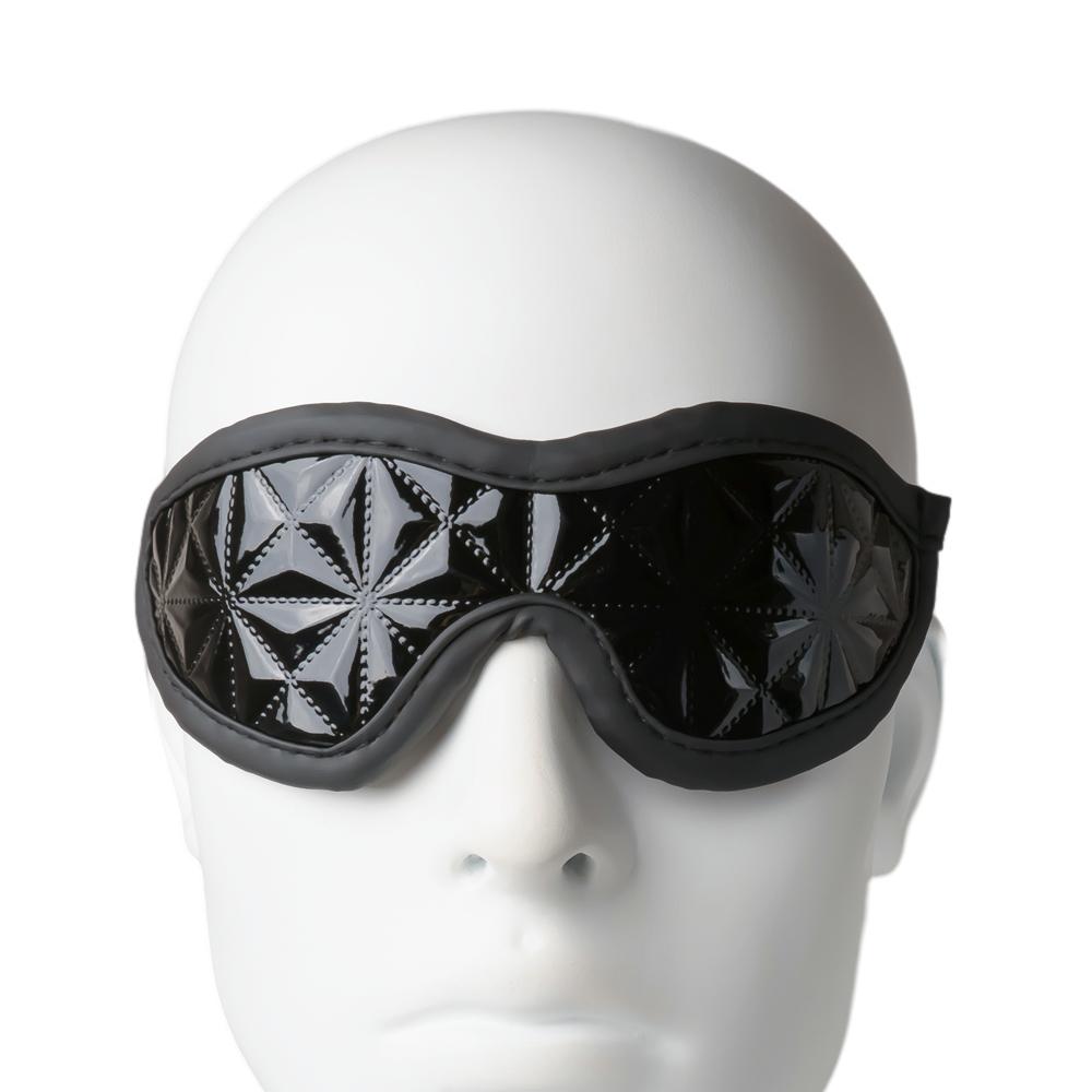 Black Color Embossed Mask