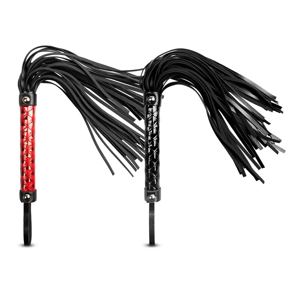 Black Color Embossed Whip