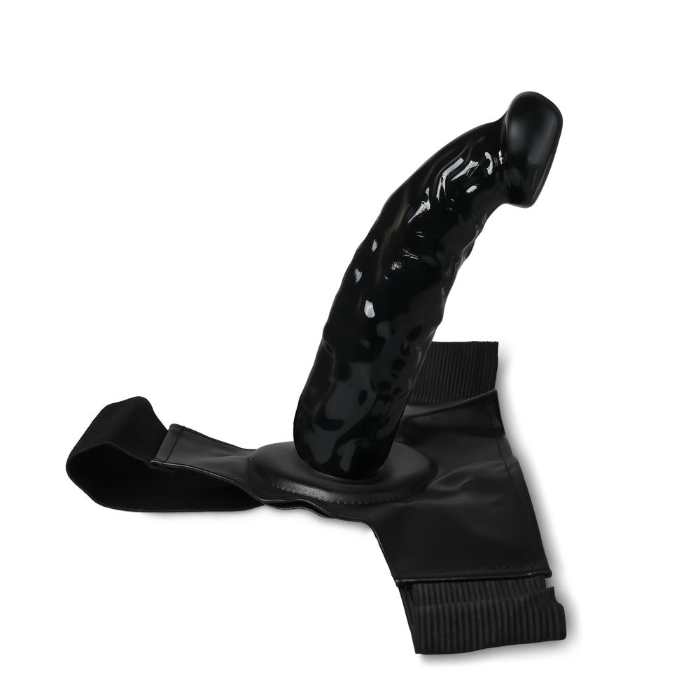 Black Color Hollow Strap On Dildo