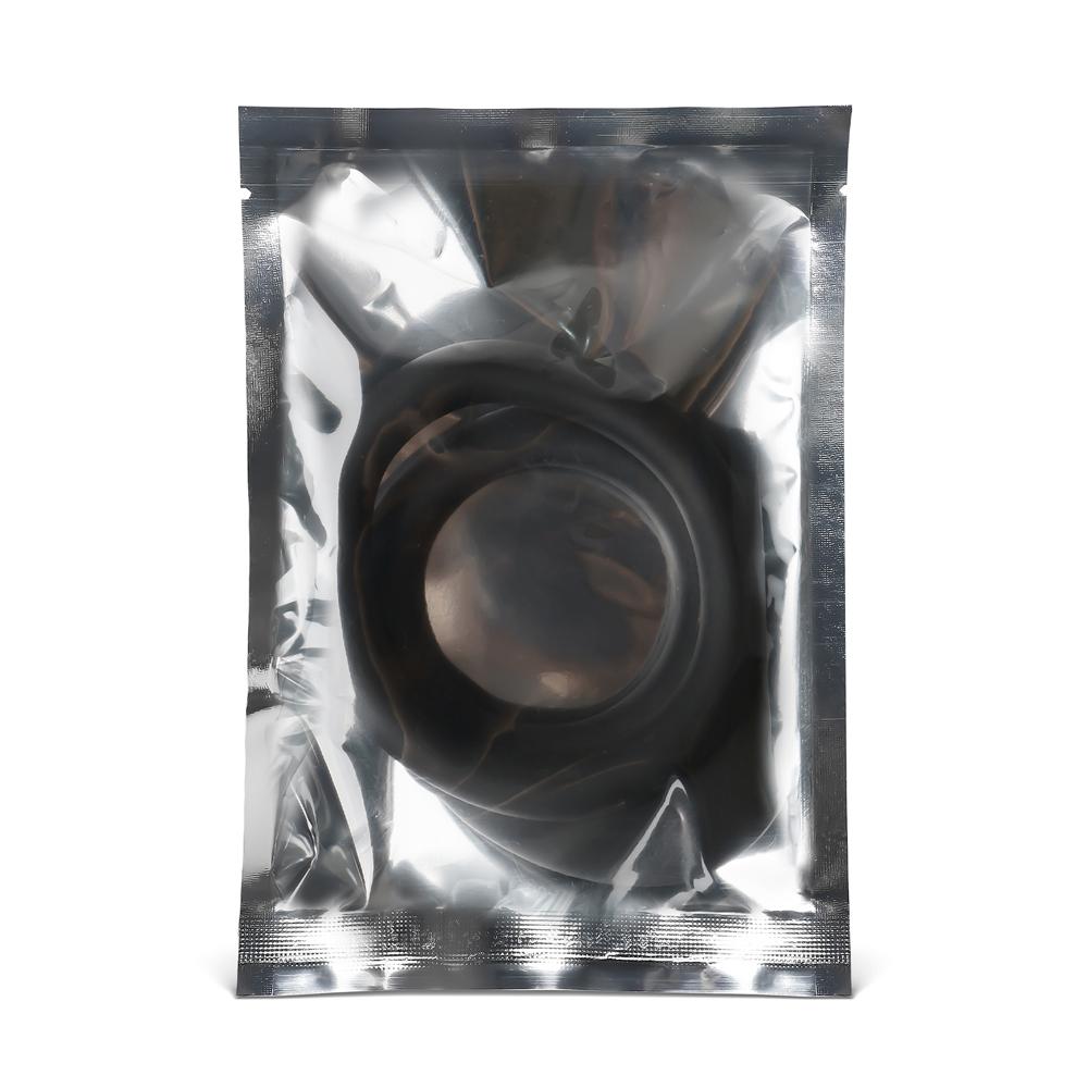 Black Color Silicone Dual Cock Rings