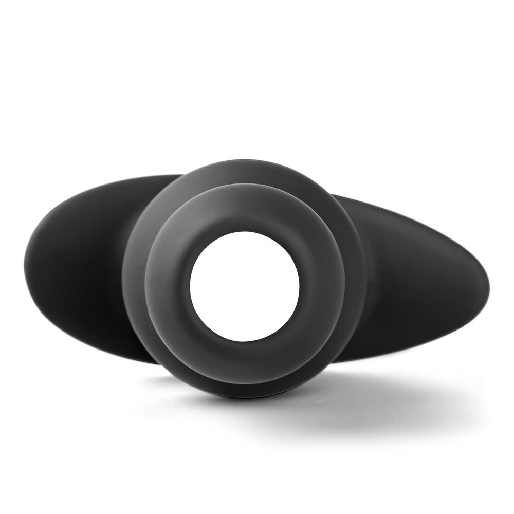 Black Color Silicone Hollow Butt Plug Set ( 3 PCS )