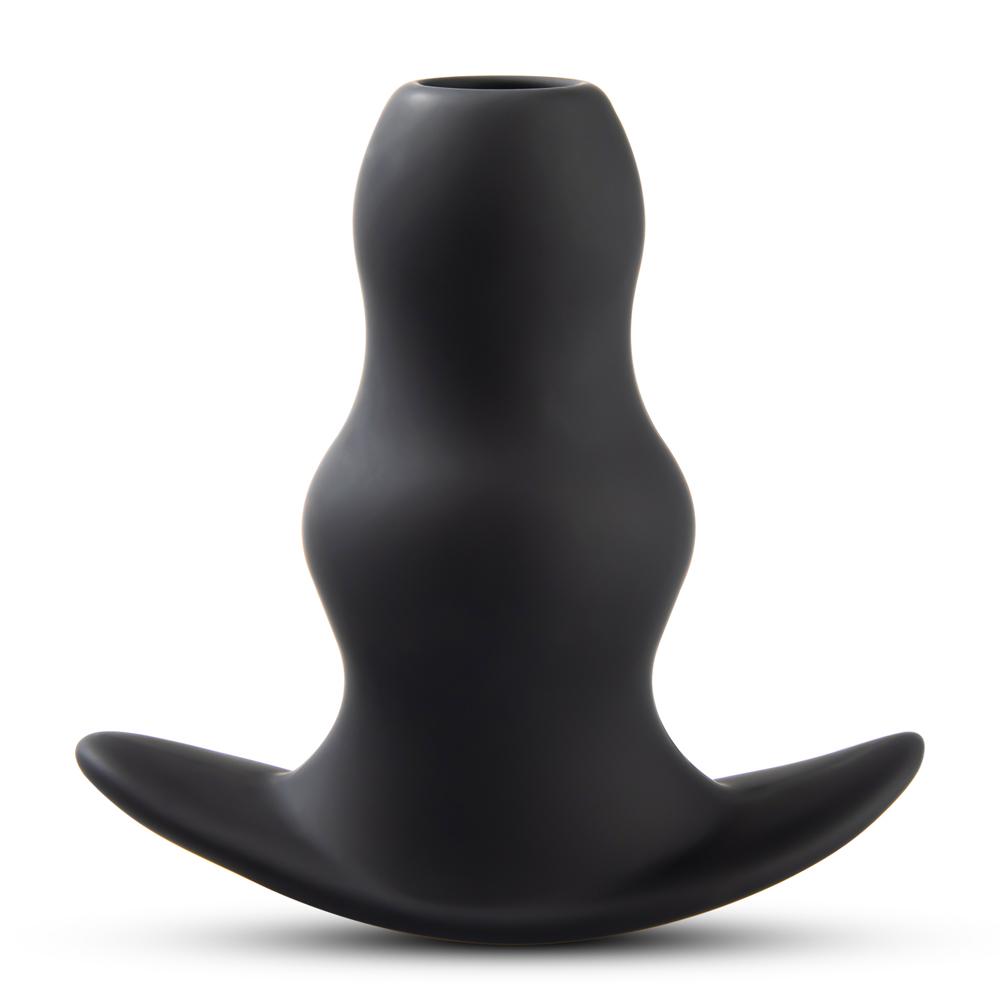 Black Color Silicone Hollow Butt Plug Set ( 3 PCS )