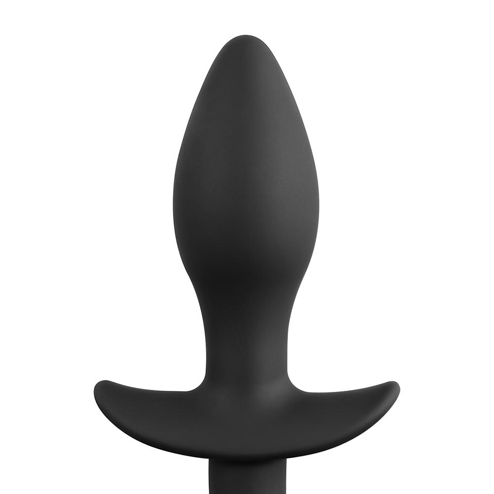 Black Color Silicone Putt Plug with Tail