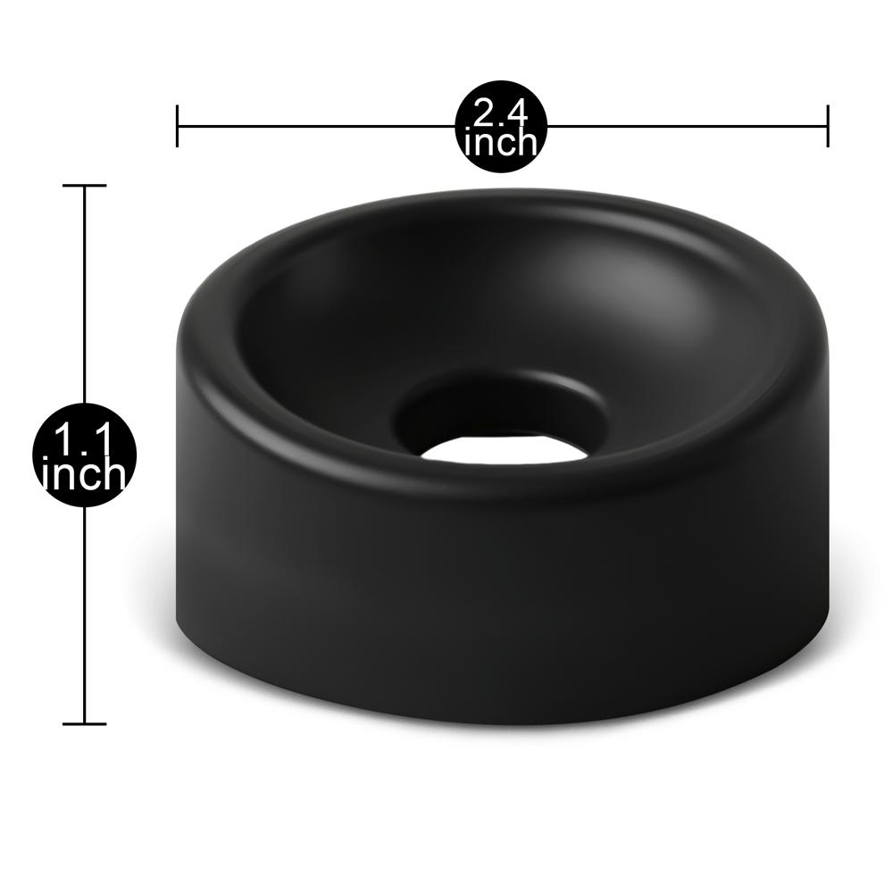 Black Color Silicone Ring for Penis Pumps