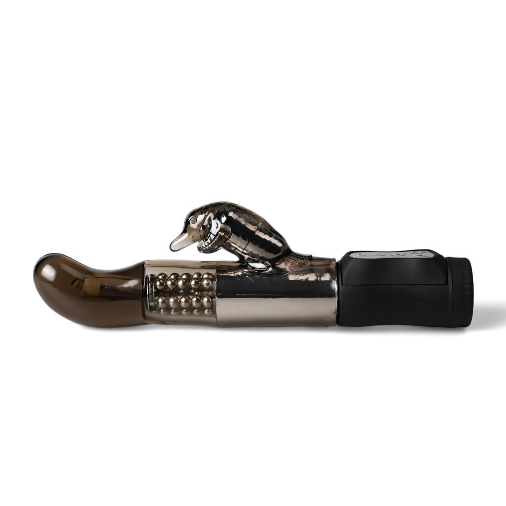 Black Steel Balls G-Spot Vibrator