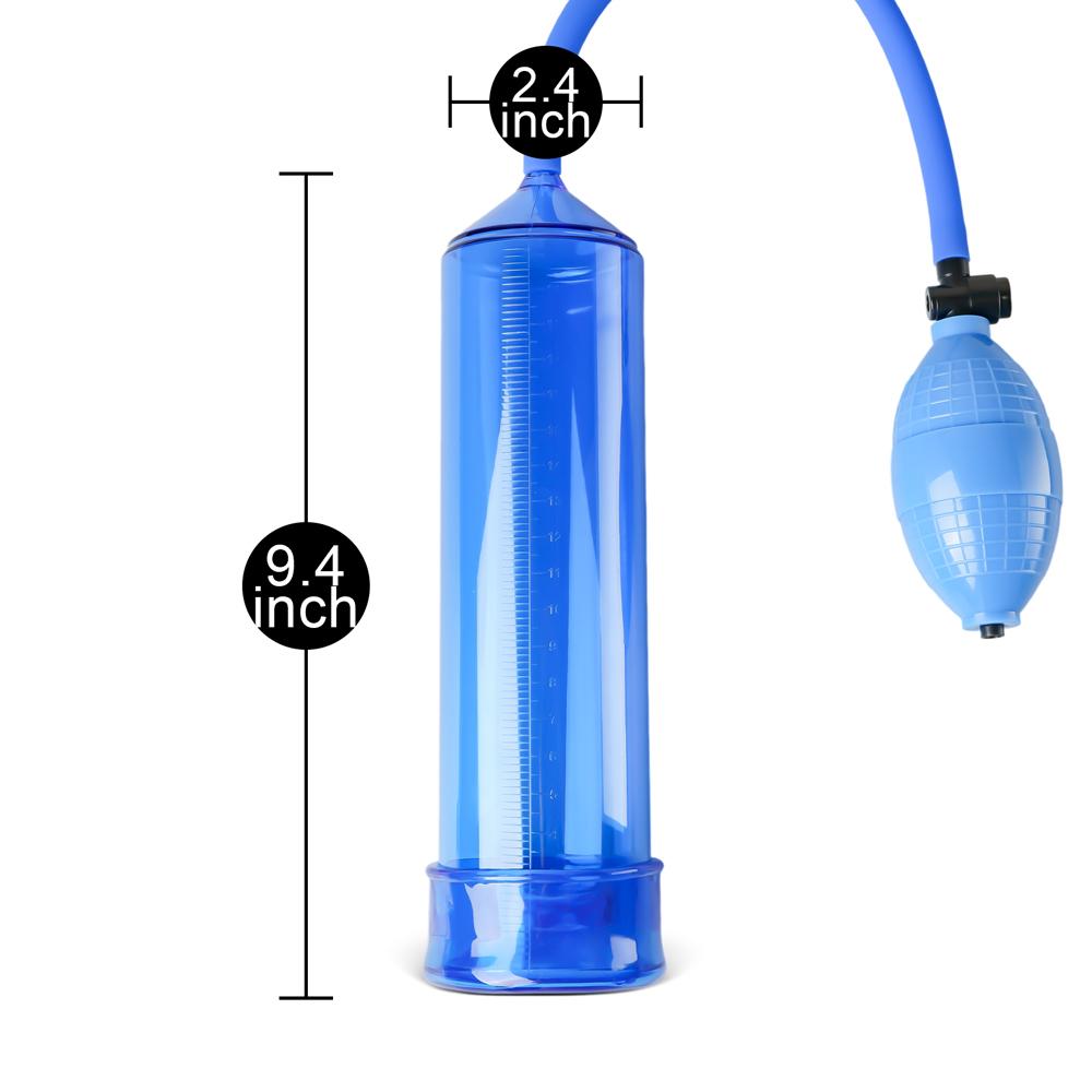 Blue Color Hand Held Pump with Quick Release Valve