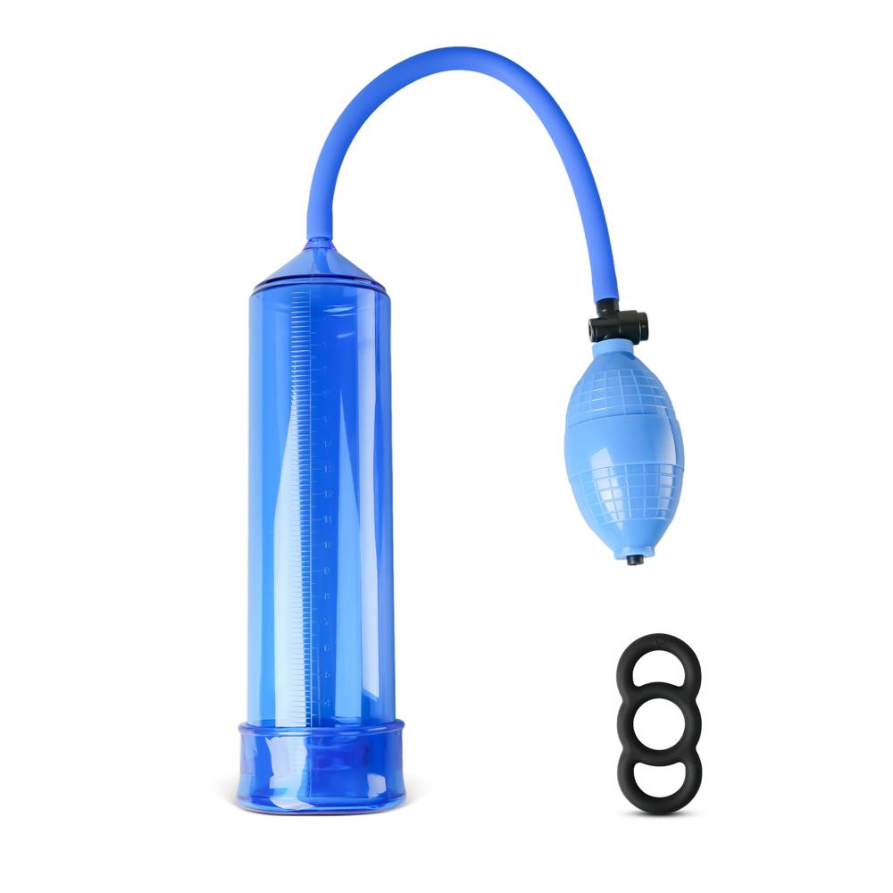 Blue Color Hand Held Pump with Quick Release Valve