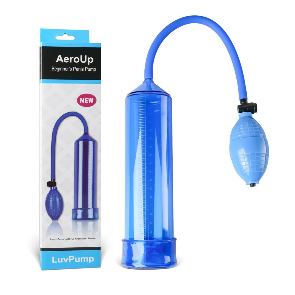 Blue Color Hand Held Pump with Quick Release Valve