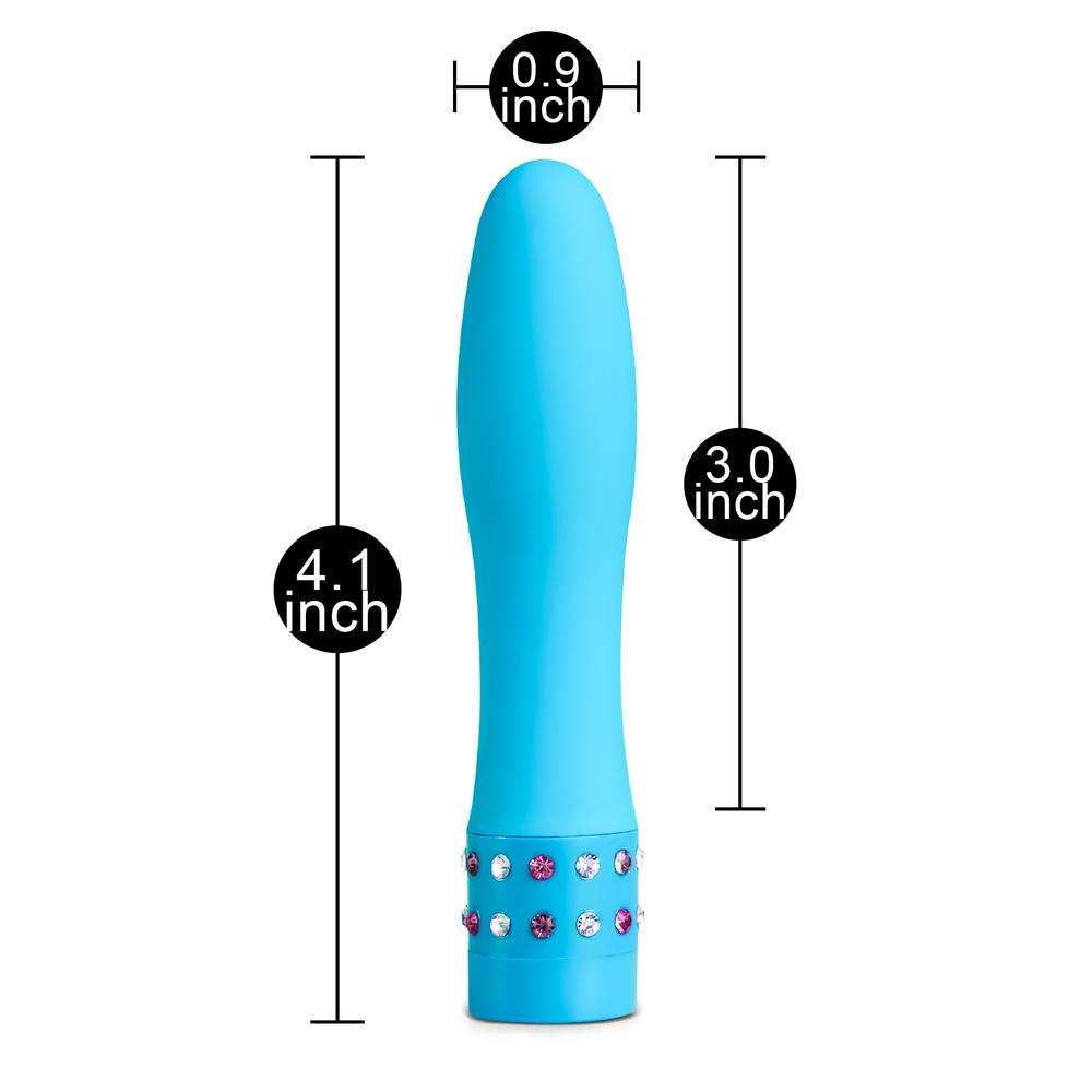 Blue Color Jewelry Mini Vibrator