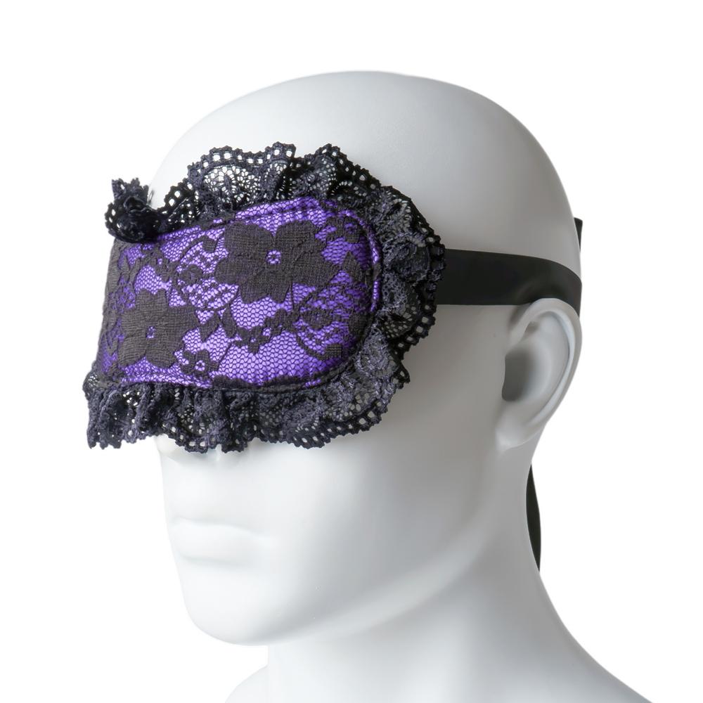 Blue Color Sexy Lace Mask