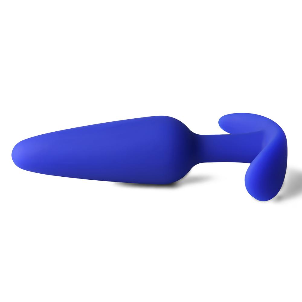 Blue Color Silicone Butt Plug Set