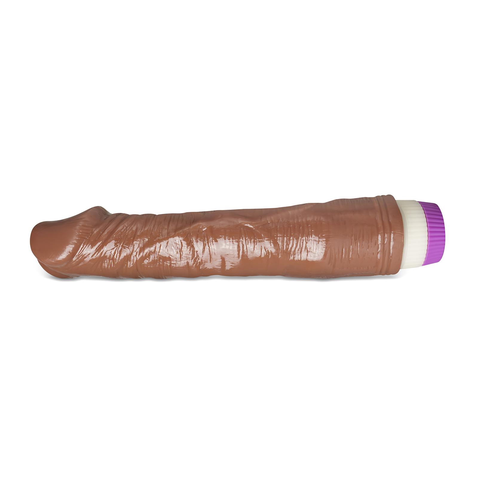 Brown Color Flexible Basic Realistic Vibrator