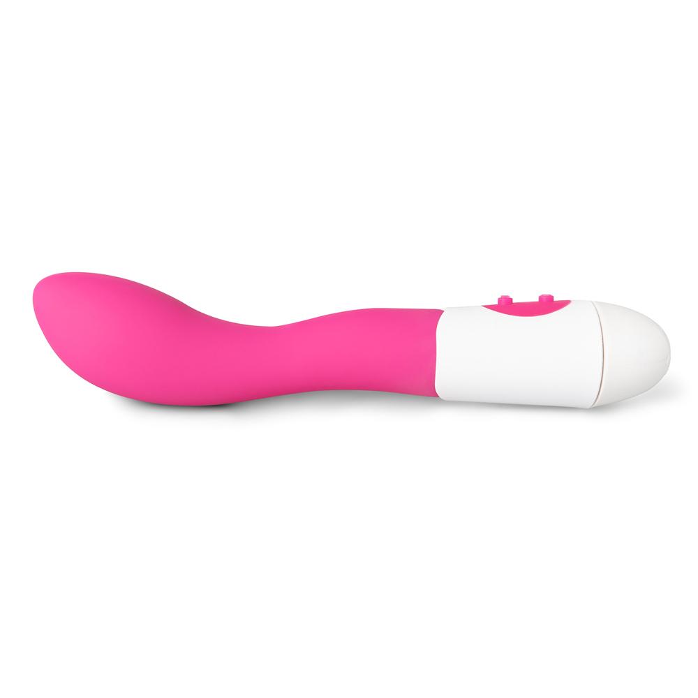 Cheap Price Magenta Color Silicone G-Spot Vibrator II ( Foil Bag )