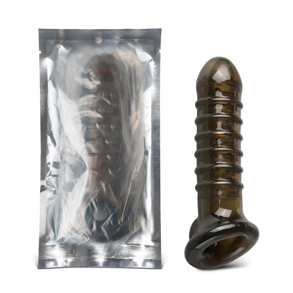 Clear Black Penis Extender with More Pleasure