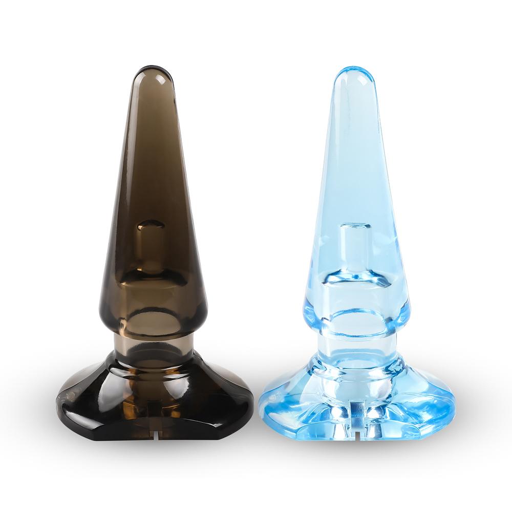 Clear Blue Anal Plug