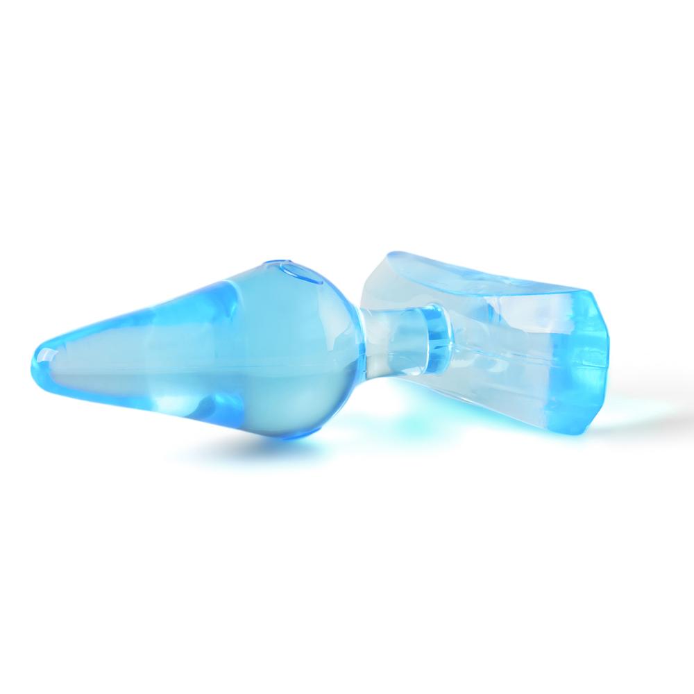 Clear Blue Mini Anal Plug