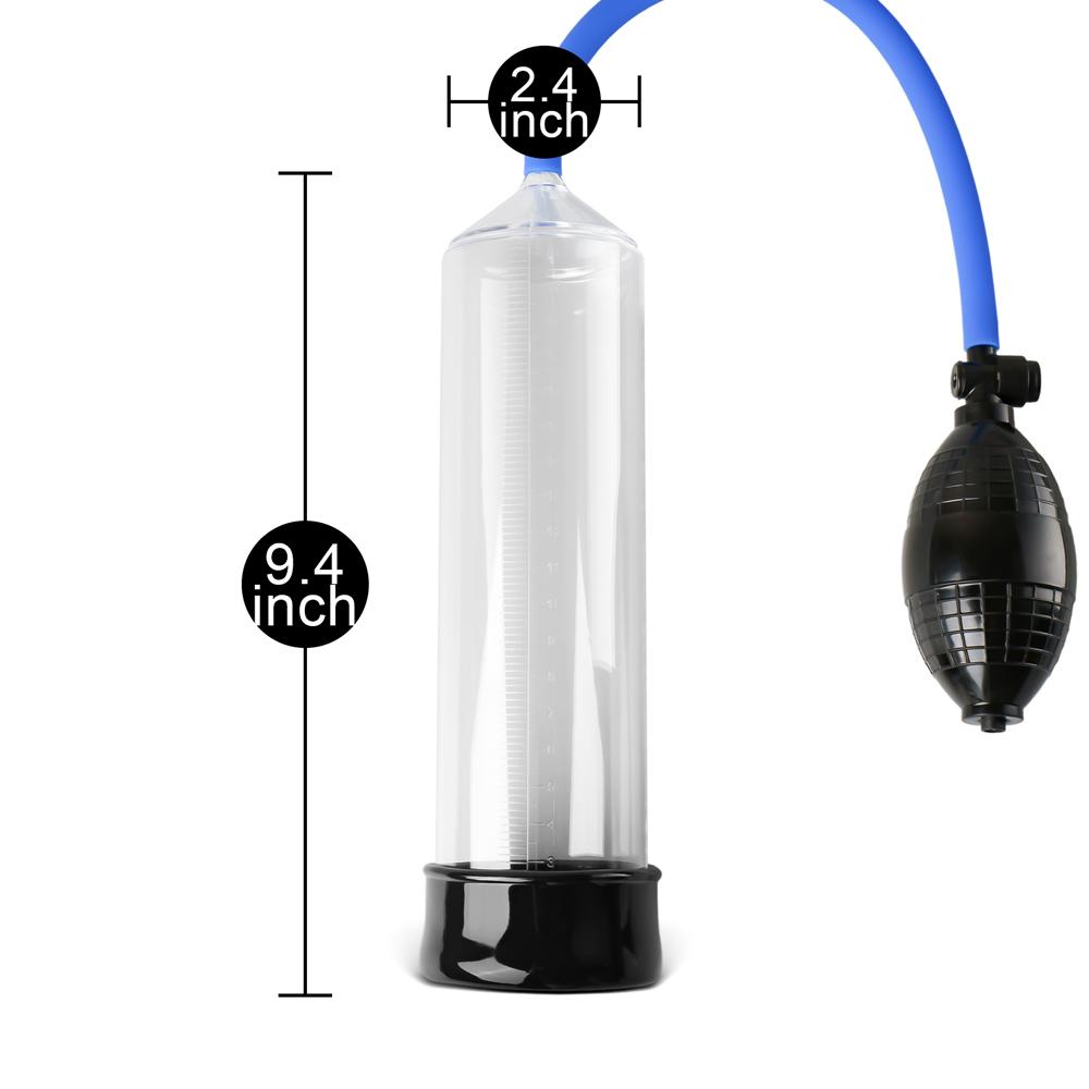 Clear Color Hand Held Pump with Quick Release Valve