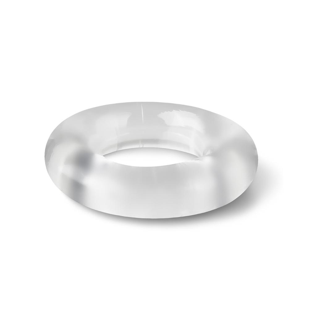 Clear Color Triple Donuts Cock Ring Kit