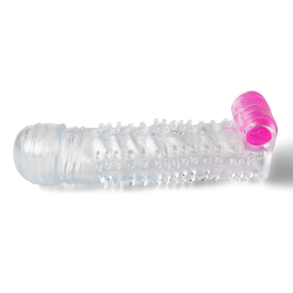 Clear Color Vibrating Penis Sleeve I