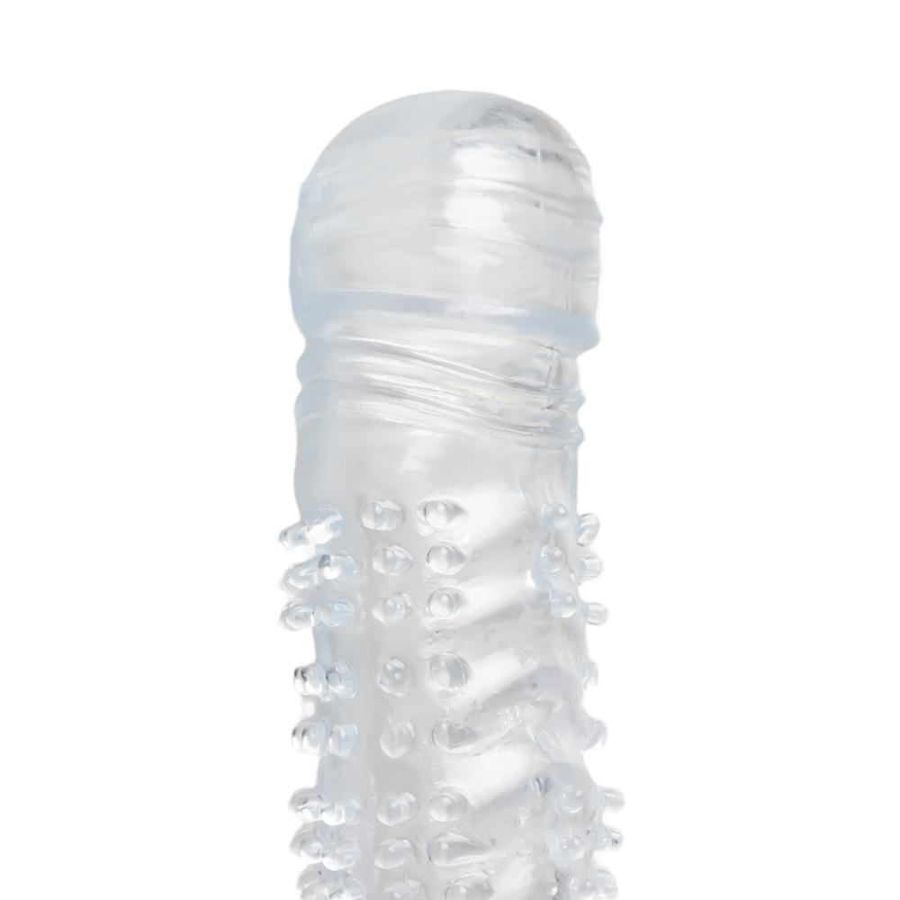 Clear Color Vibrating Penis Sleeve I