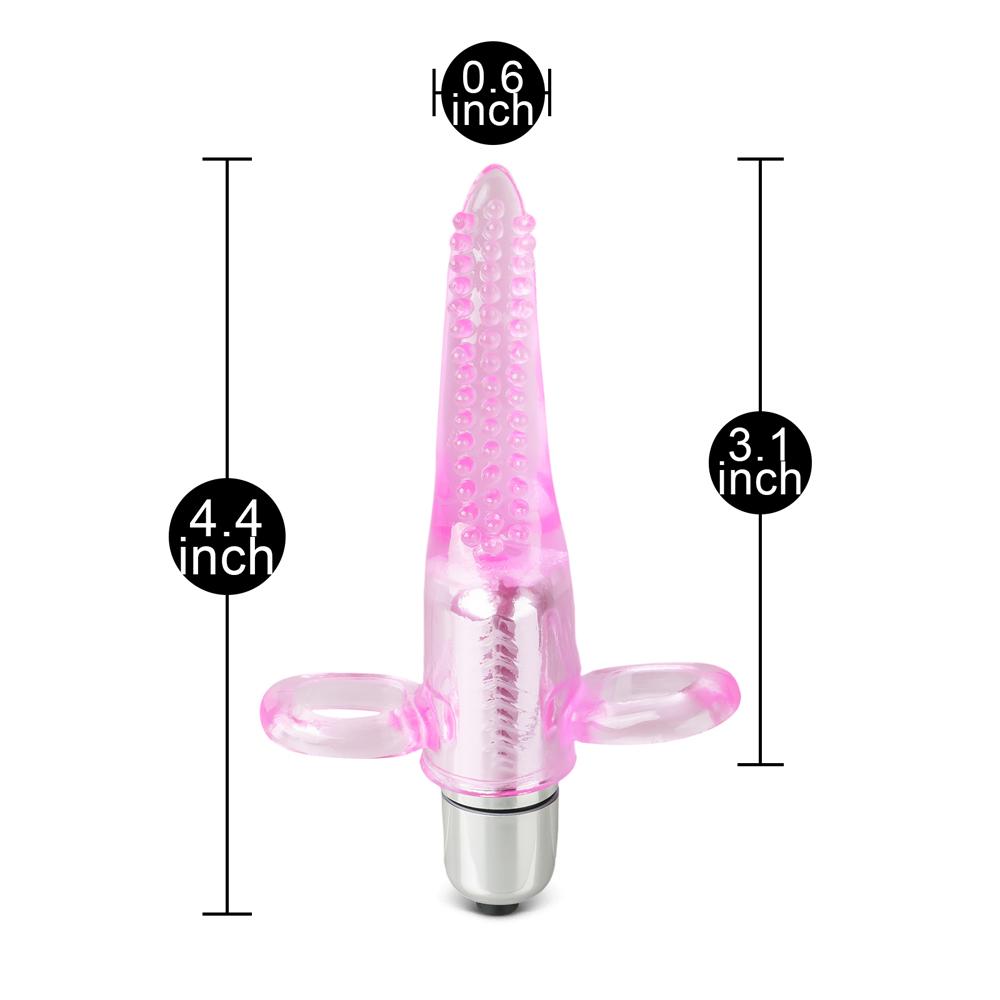 Clear Pink Vibrating Tongue