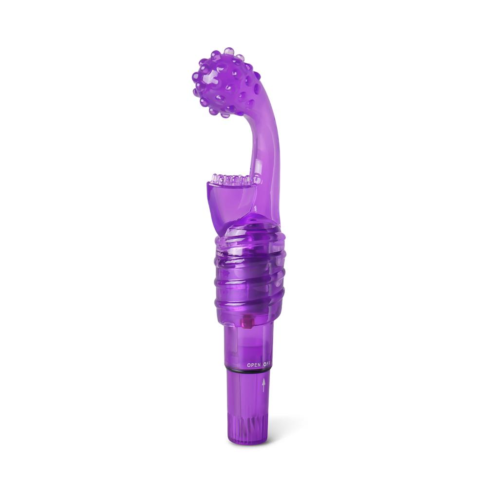 Clear Purple Color One Speed Mini Vibrator