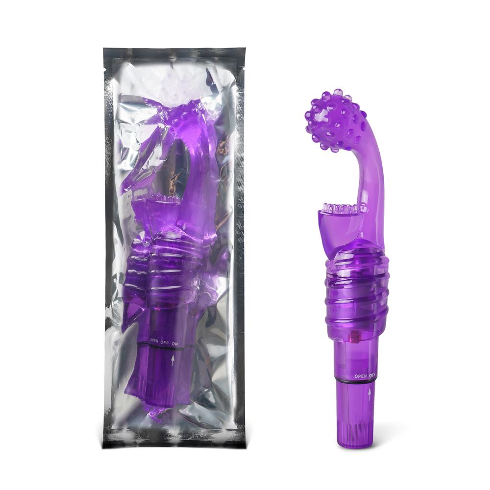 Clear Purple Color One Speed Mini Vibrator