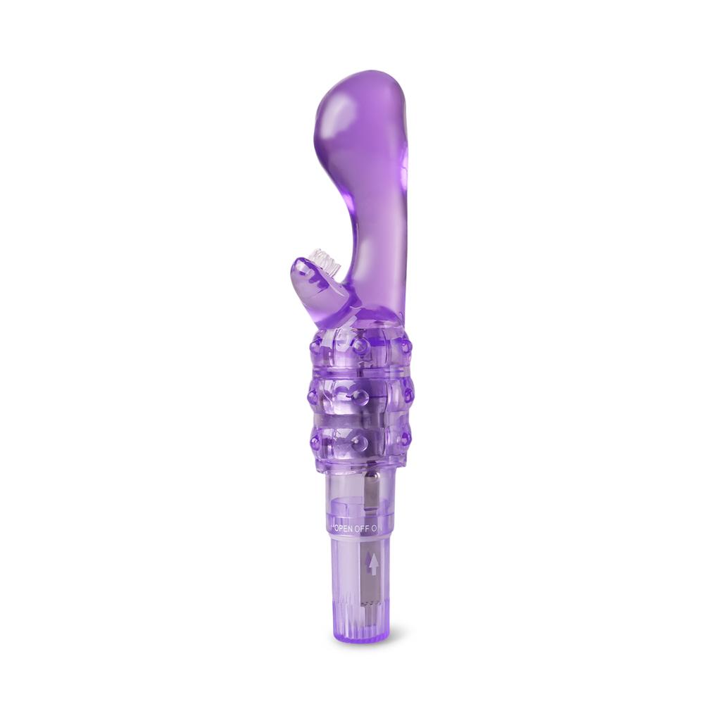 Clear Purple Cute G-Spot Vibrator