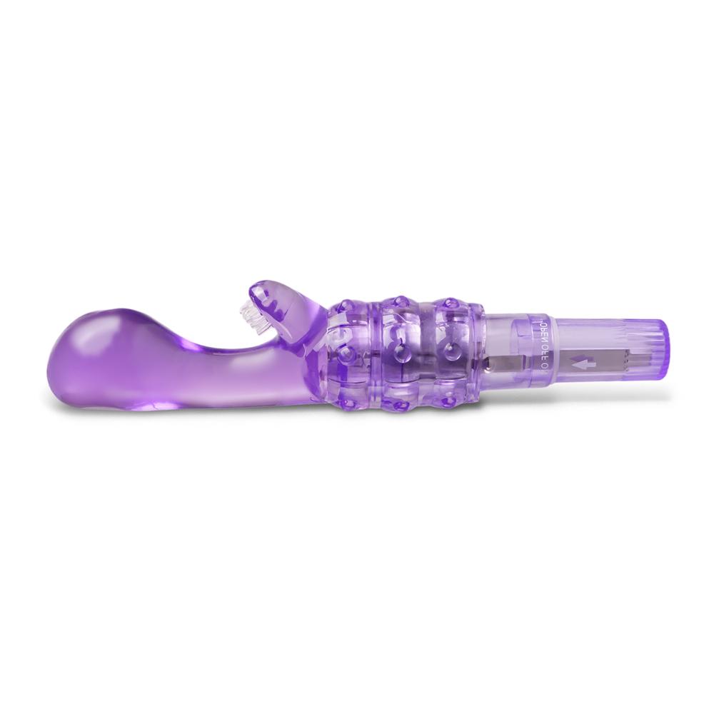 Clear Purple Cute G-Spot Vibrator