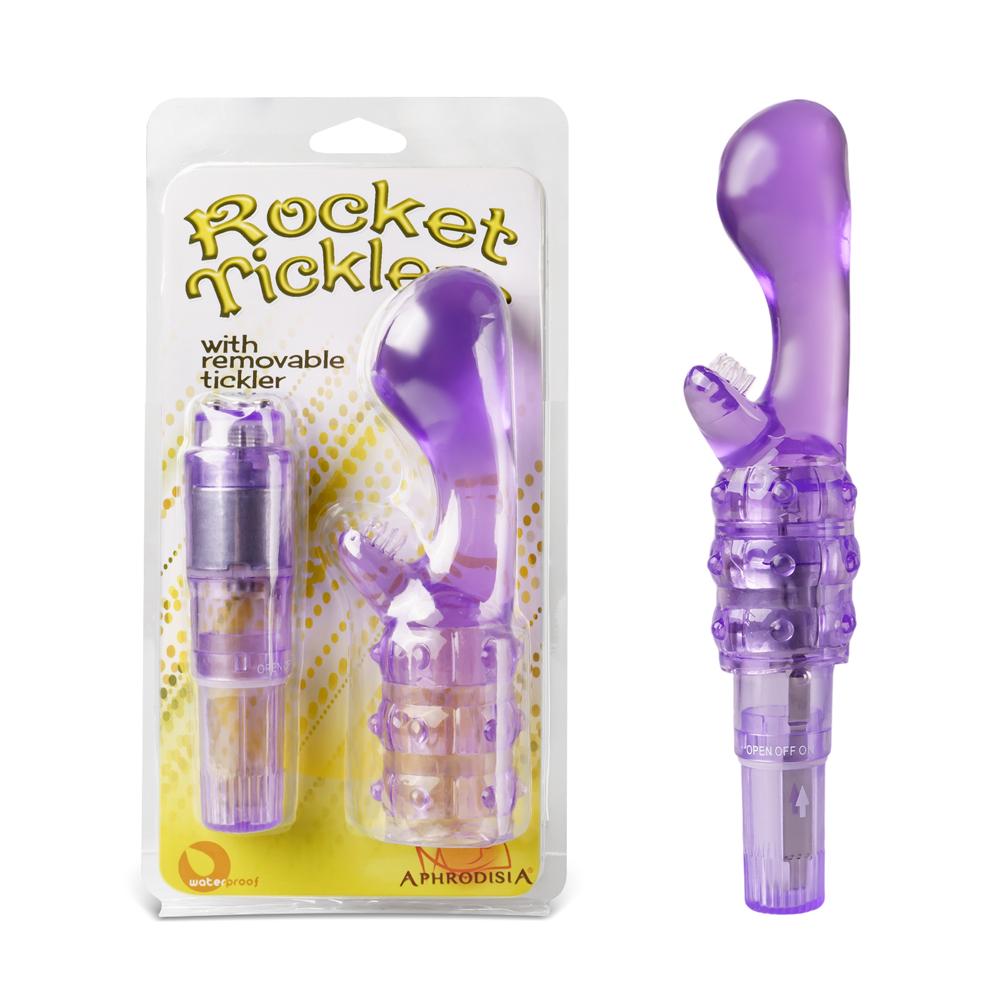 Clear Purple Cute G-Spot Vibrator