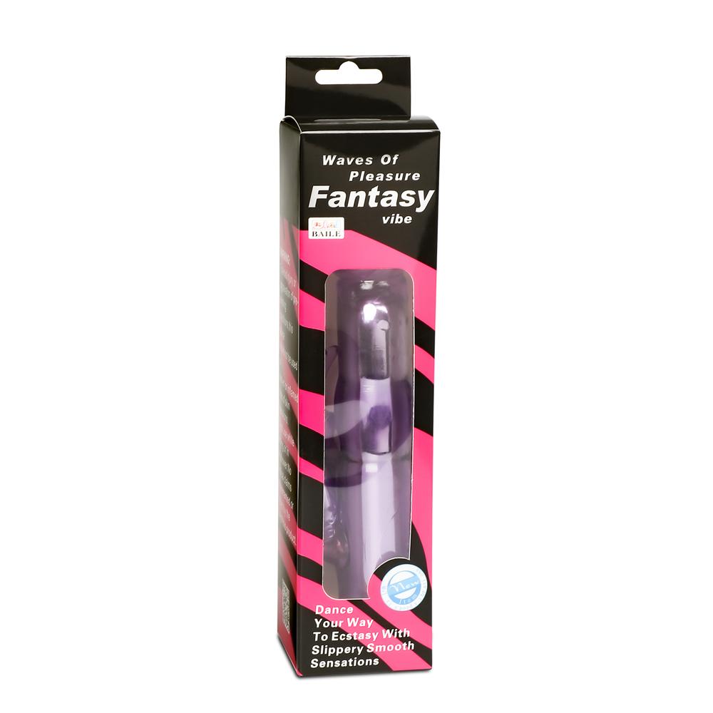 Crystal Purple Rabbit Vibrator (Waterproof)