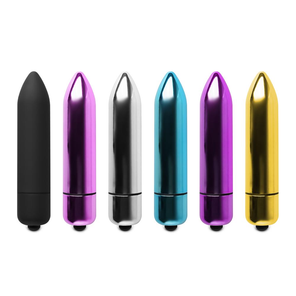 Electroplated Blue Vibrating Bullet