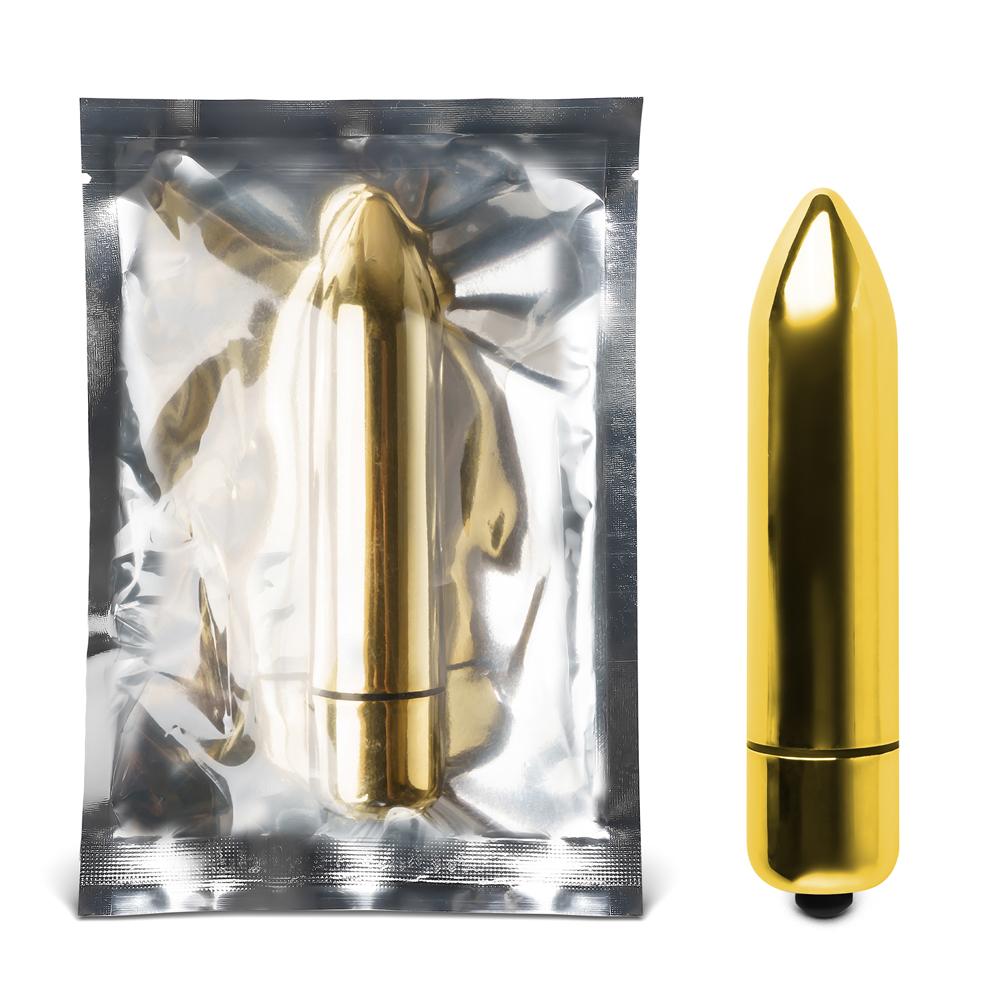 Electroplated Gold Vibrating Bullet