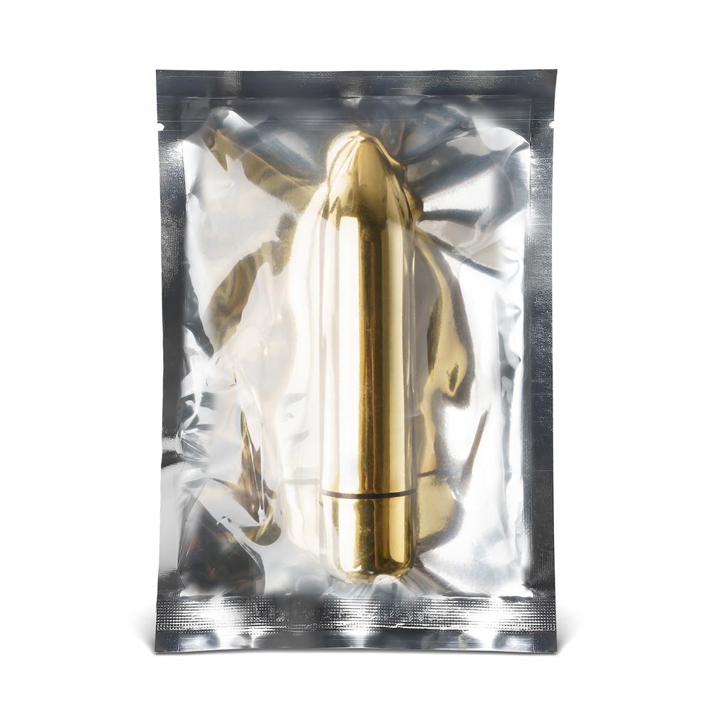 Electroplated Gold Vibrating Bullet