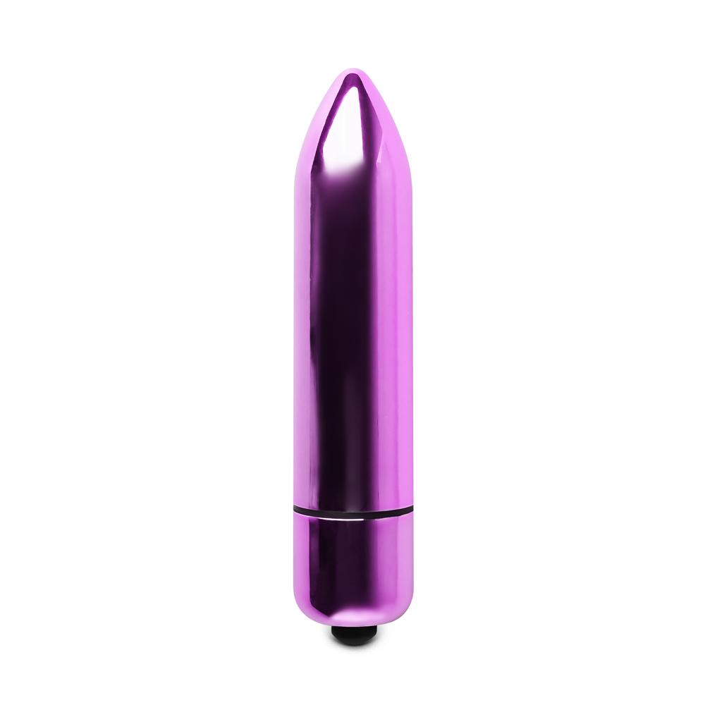 Electroplated Pink Vibrating Bullet