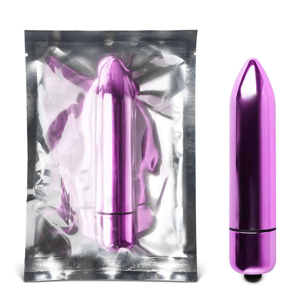 Electroplated Pink Vibrating Bullet