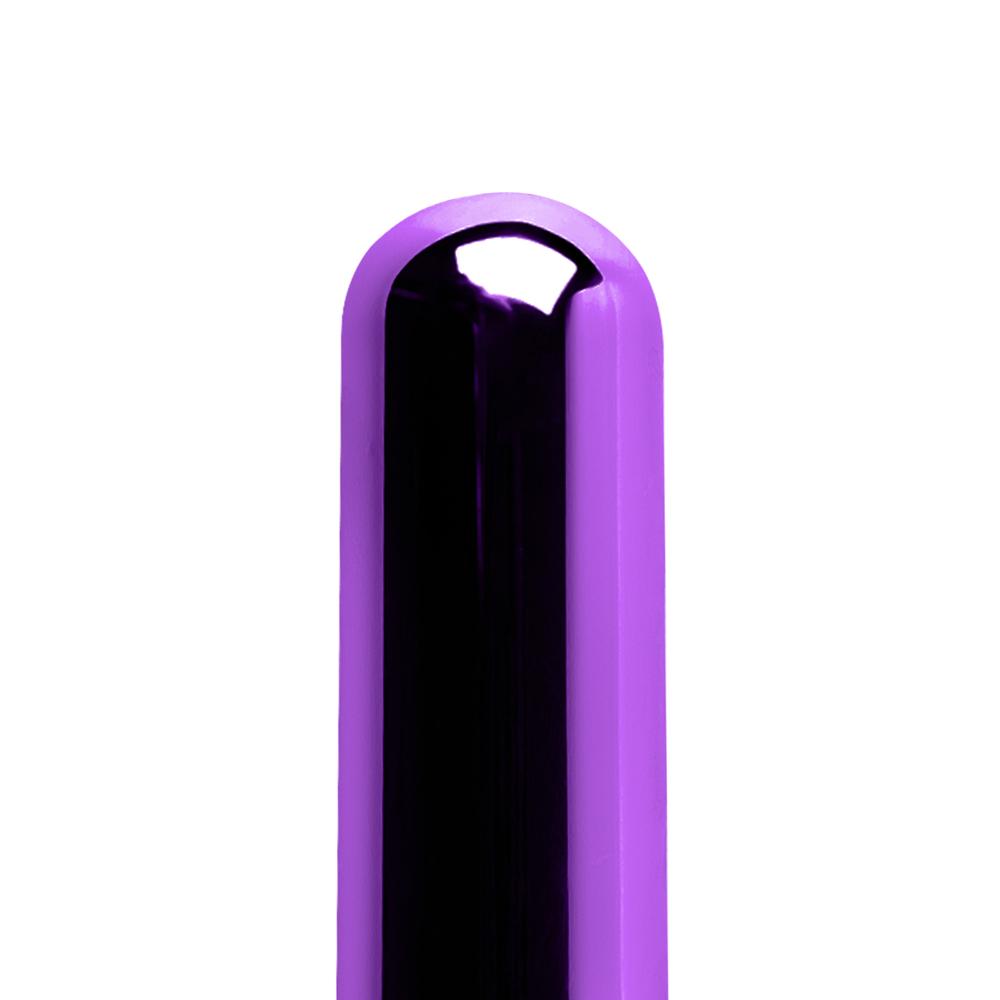 Electroplated Purple Mini Vibrating Bullet