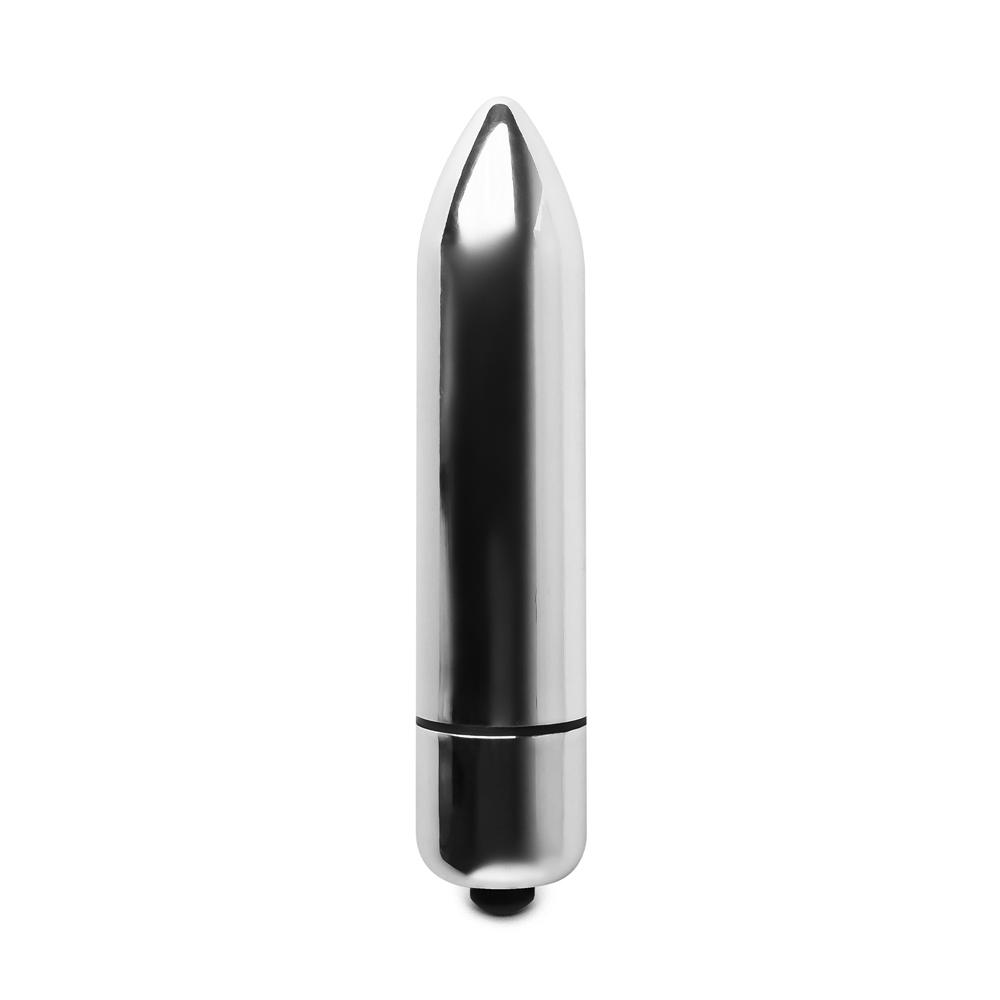 Electroplated Silver Vibrating Bullet